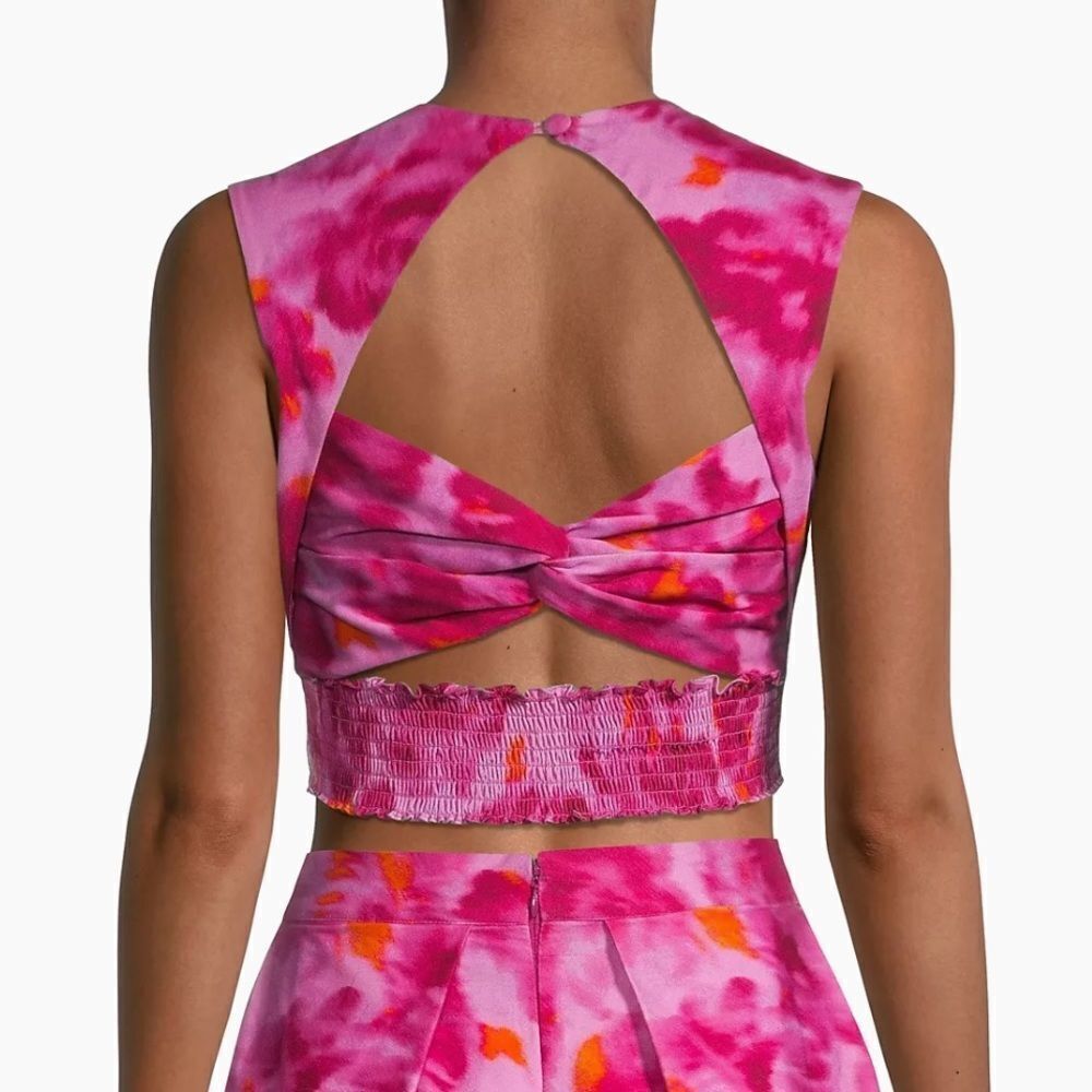 Sachin & Babi Tanner Cropped Twisted Top Sz. 2